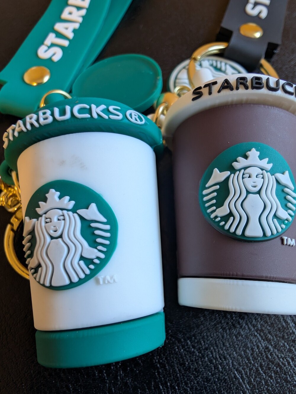 Starbucks Silicone Cup Keychains/Bagcharms -